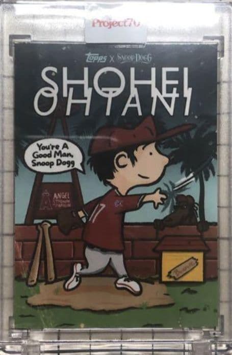 大谷翔平　890　スヌープドッグコラボ