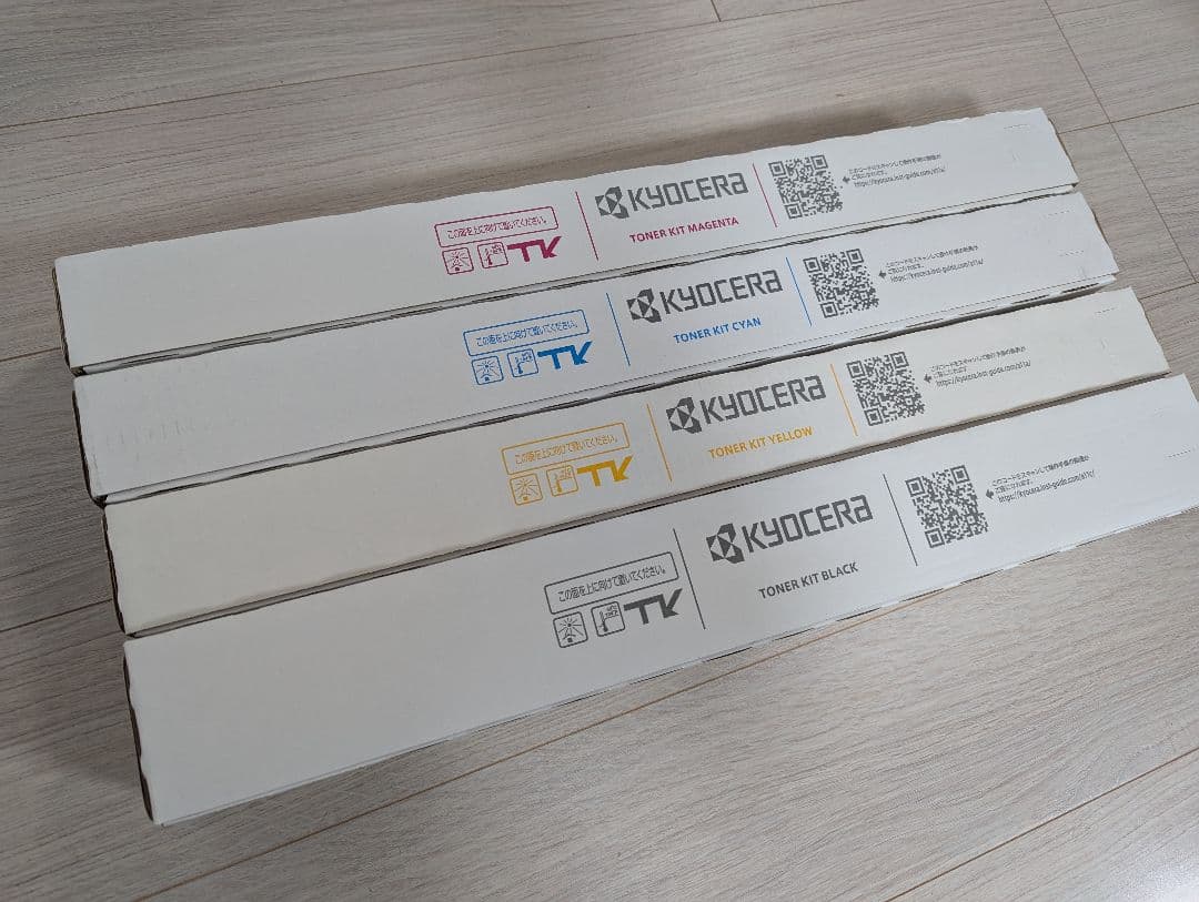 未使用★京セラ トナーキット TK-8336K/Y/M/C 4色セット