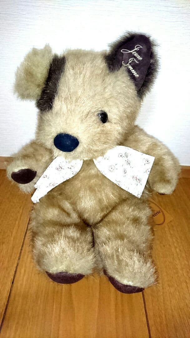 犬 ぬいぐるみ 人形 テディベア 昭和レトロ いぬ 人形 イヌ ファンシー くま