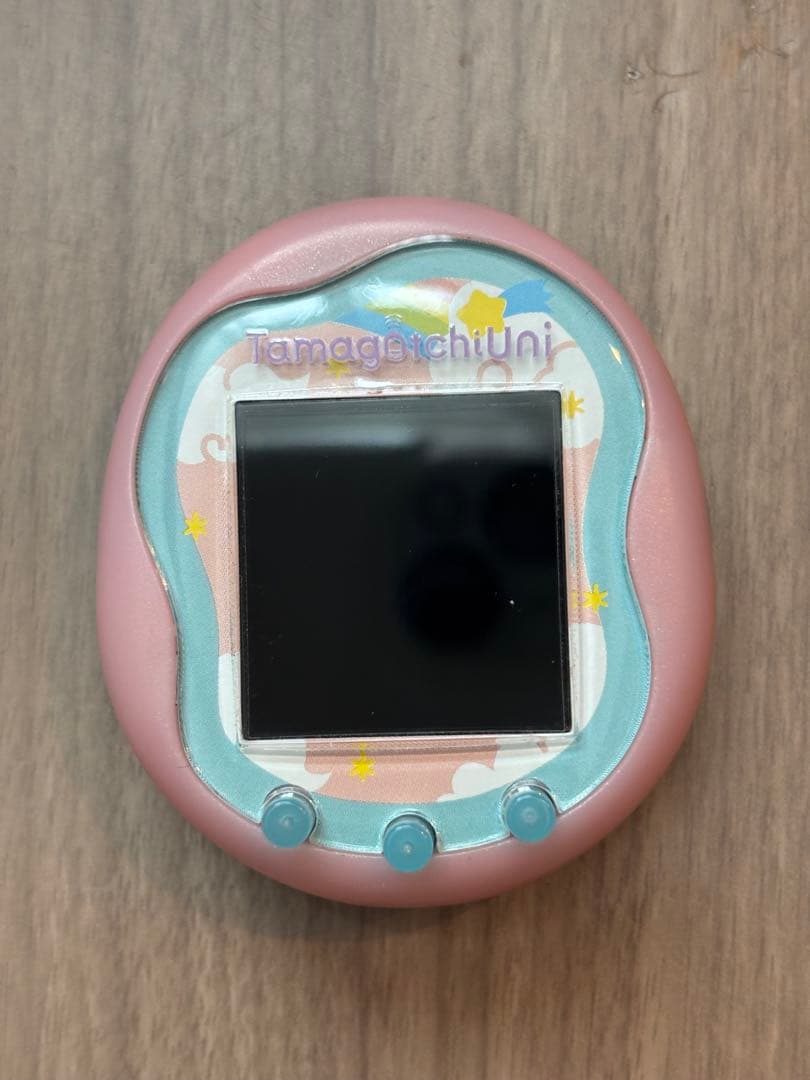 【美品・ステッカー付き】たまごっちユニ エンジェルフェスティバル