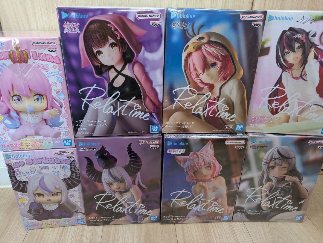 【新品】ホロライブ Relax time フィギュア 8種セット まとめ売り