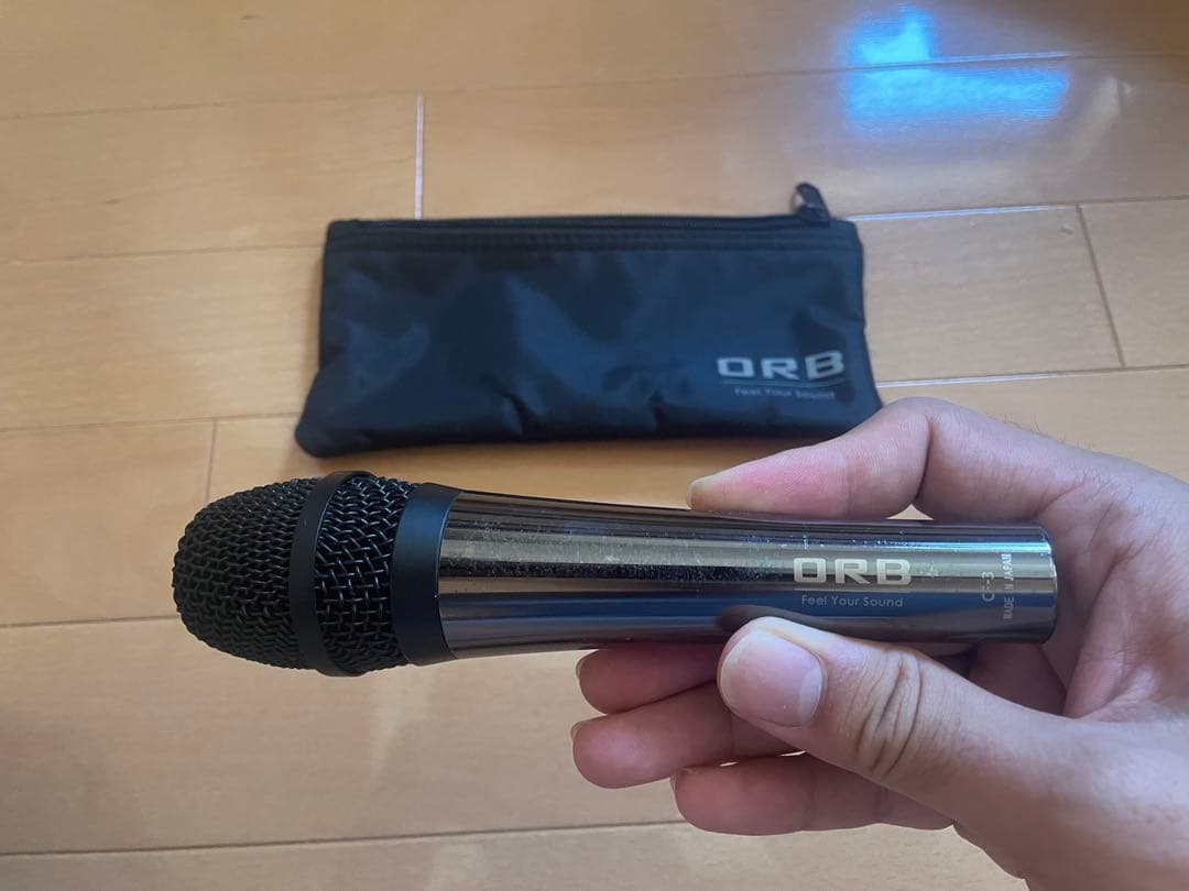 ORB CF-3 ダイナミックマイク 日本製 収納ケース付き