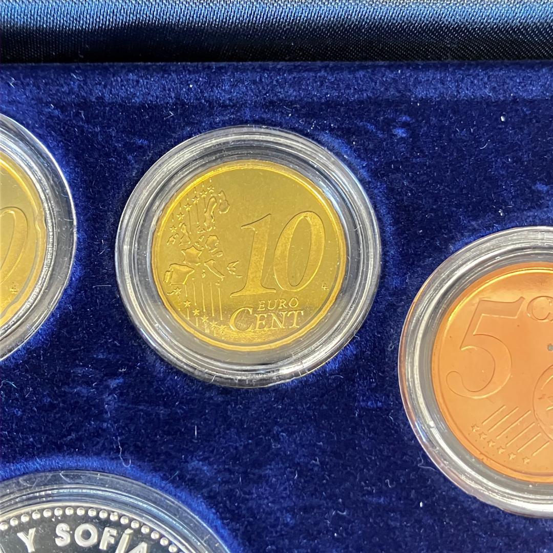 ユーロプルーフ貨幣セット　スペイン公式　 2003年