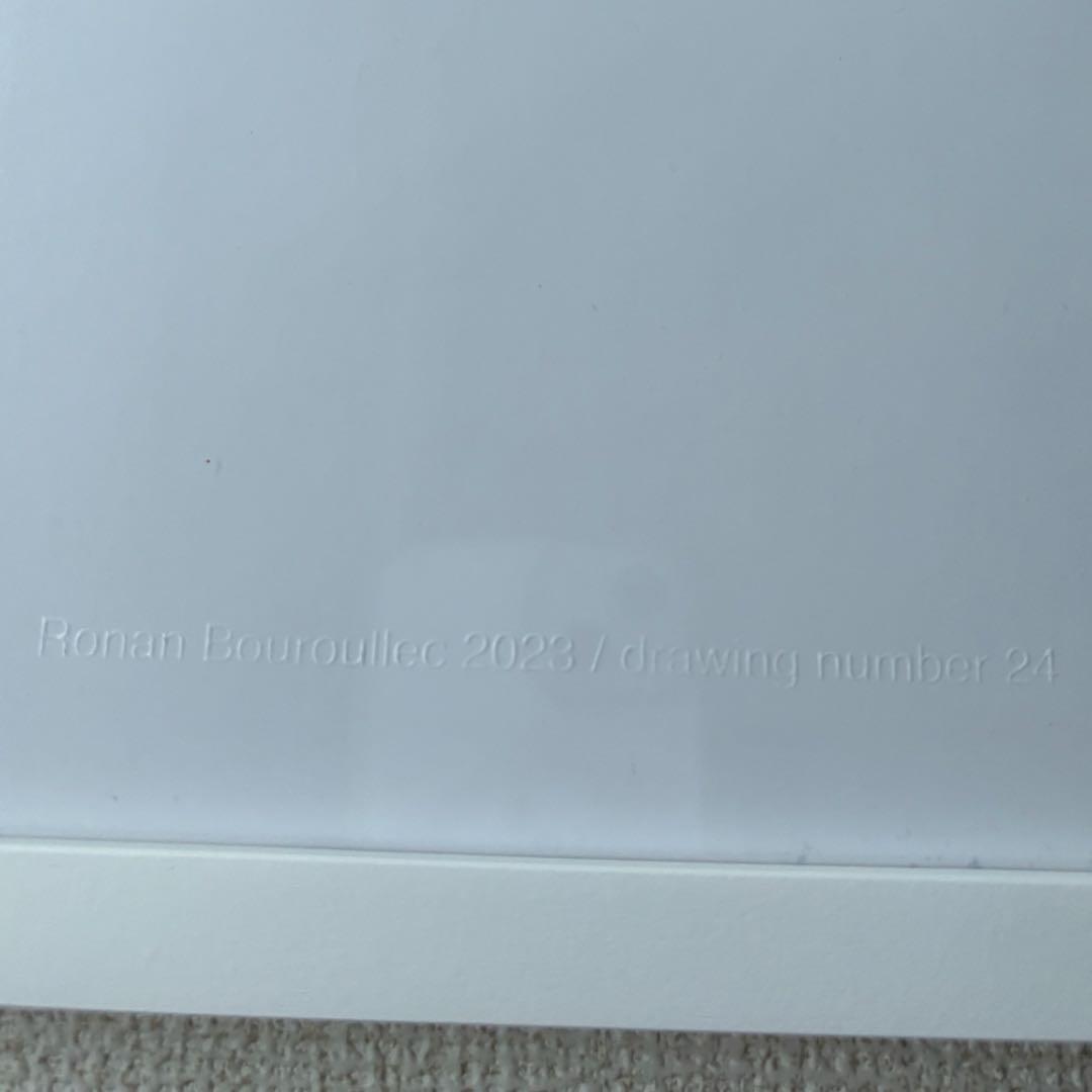 ロナンブルレック　ドローイング24 フレーム付き