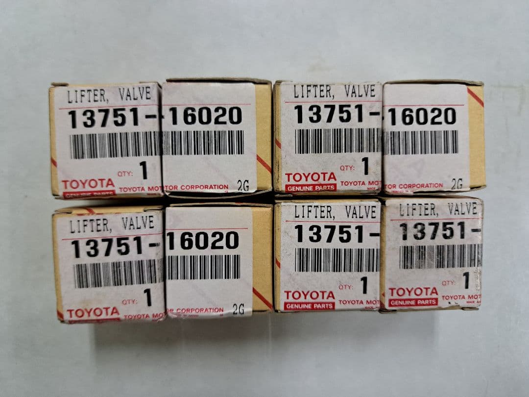 純正新品EXバルブリフタAE101•1114AG20バルブ 8個(1台分)