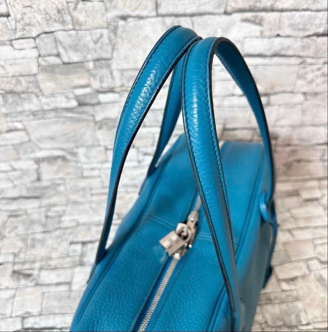 極美品HERMES エルメス ヴィクトリア35 イズミール　ハンドバッ