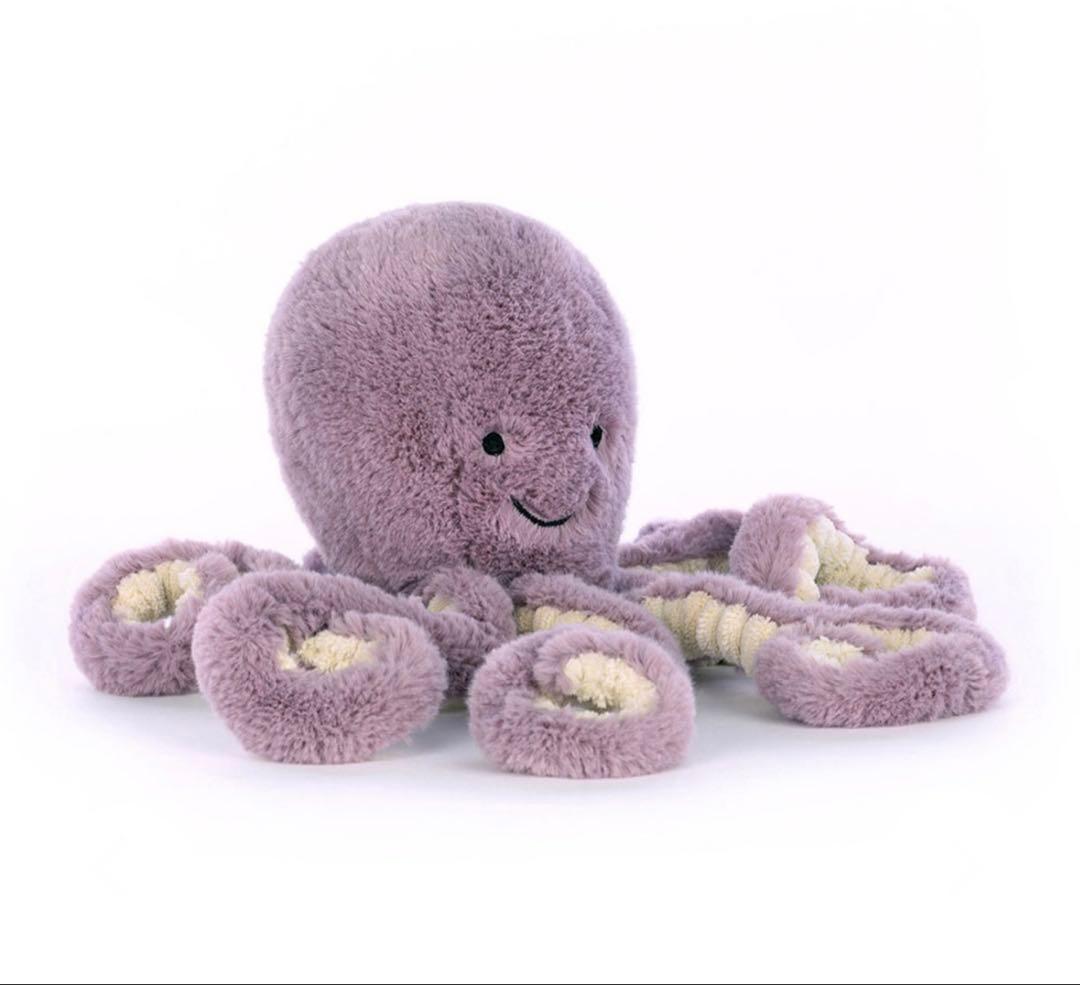  Little Maya Octopus タコ 紫 ぬいぐるみ