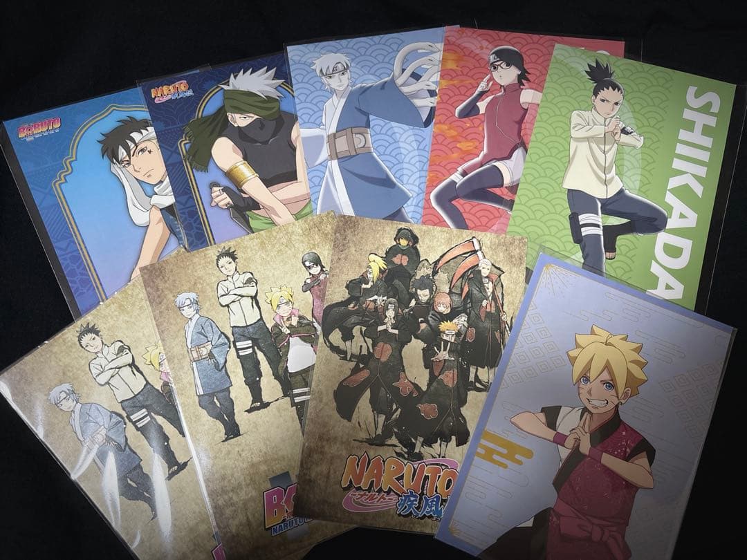 NARUTO ナルト 缶バッジ・ポストカードセット