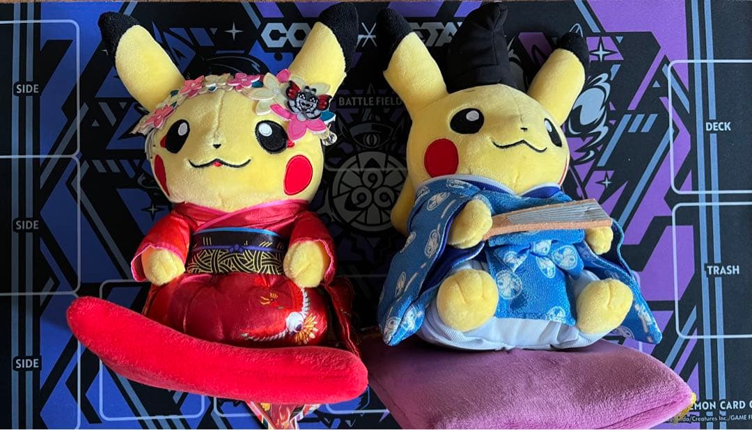 ポケモンセンターキョウト　限定　ピカチュウぬいぐるみ　ペア　pokemon レア