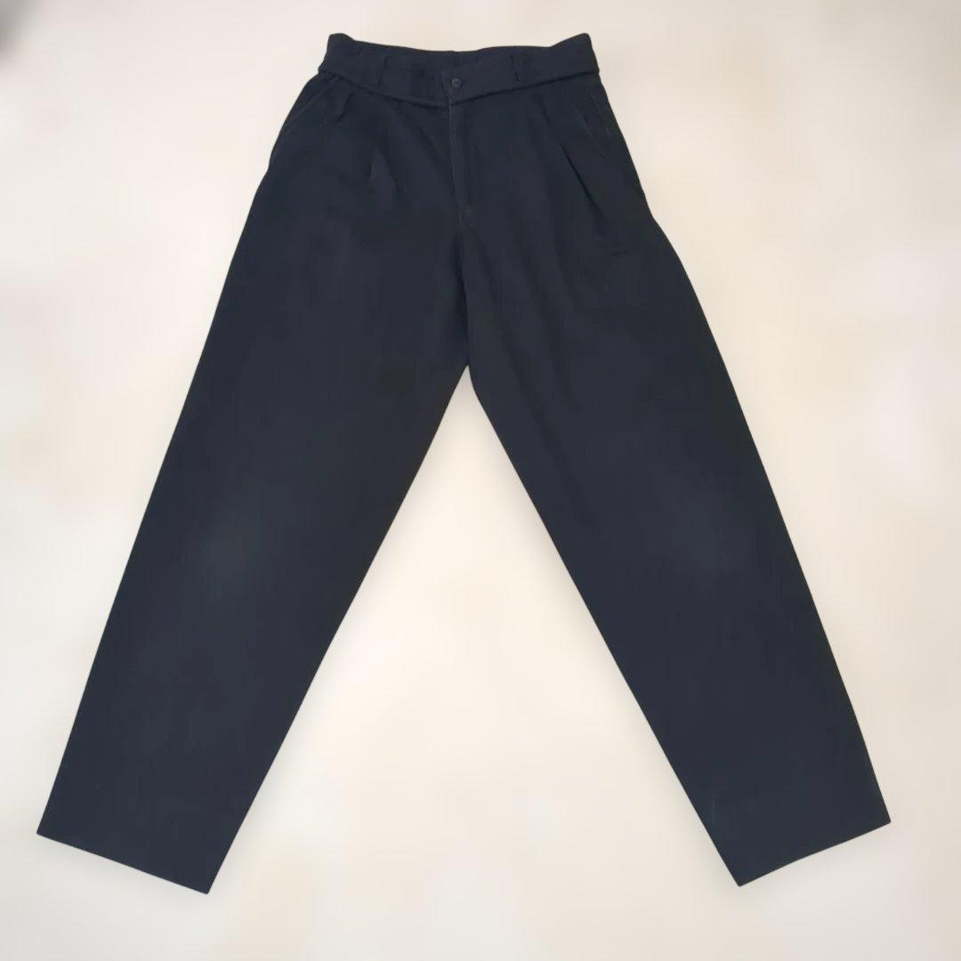 k*a様 ISSEY MIYAKE　イッセイミヤケ　黒　綿パンツ