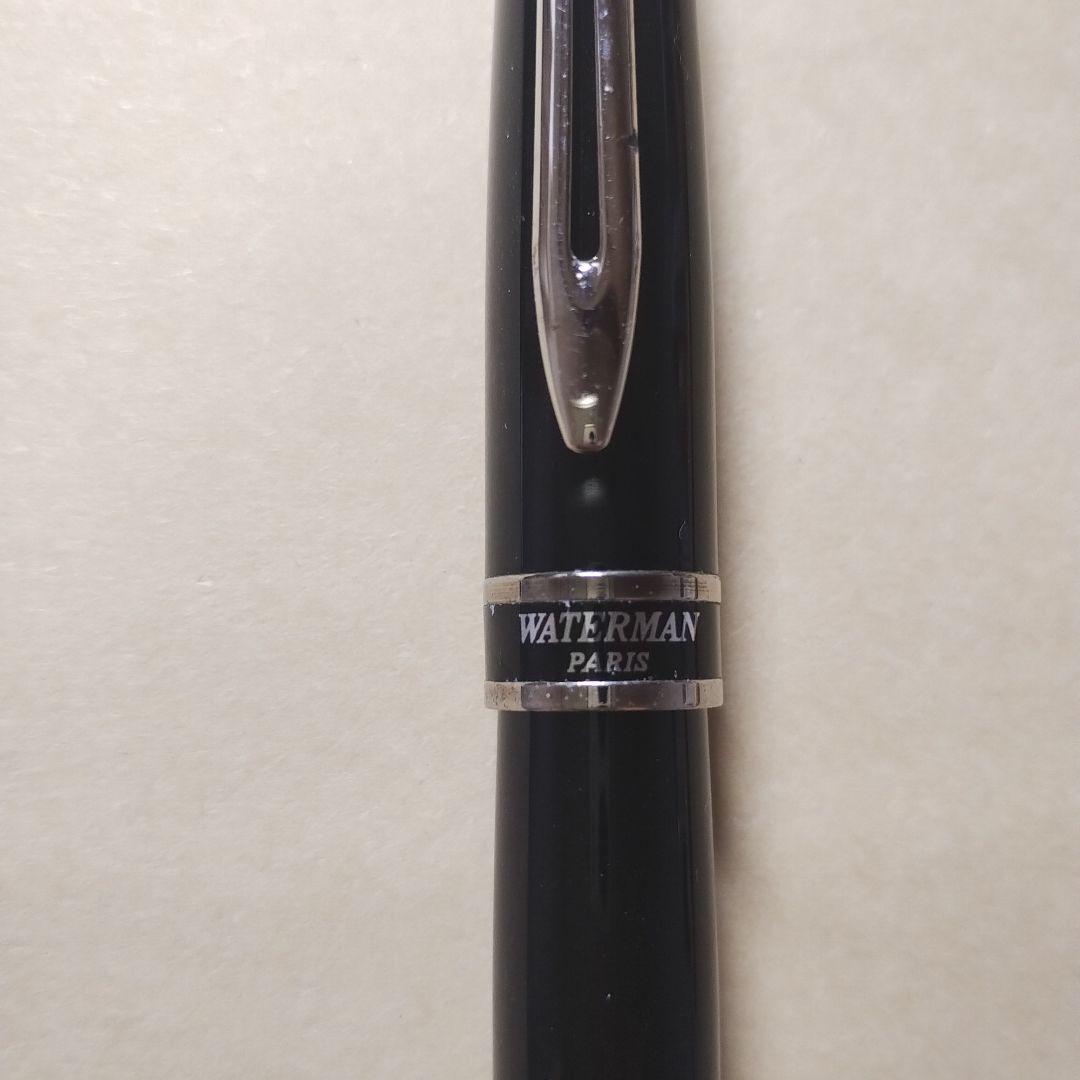 WATERMAN エキスパート ブラック 万年筆 フランス製