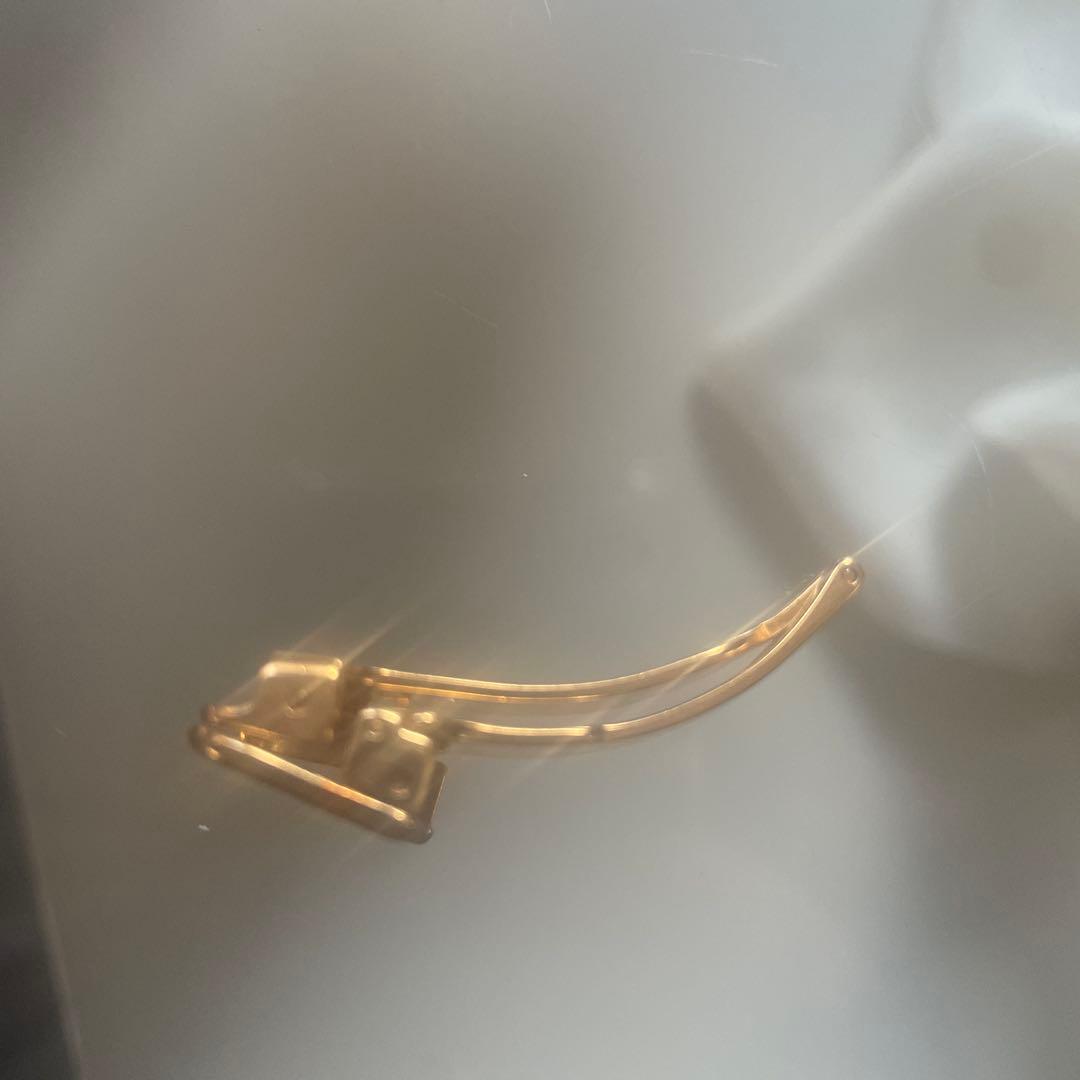 Cartier カルティエDバックル正規品　純正14mm ゴールド