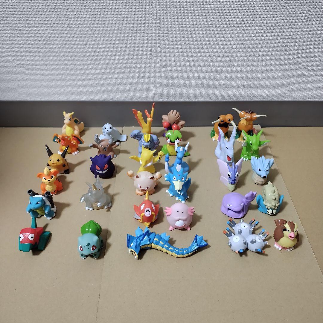 初代ポケモンキッズ　指人形　フィギュア　ソフビ　1996 1997 1998年製