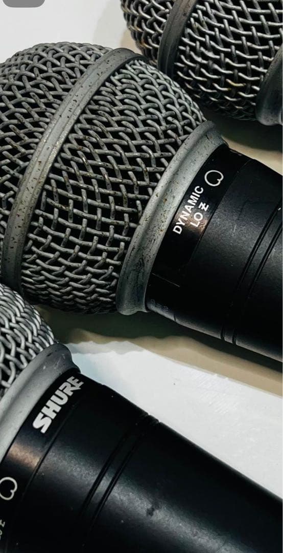 SHURE ダイナミックマイク 3本セット DYMAMIC LO Z 動作品