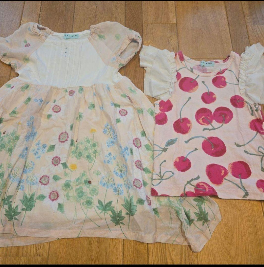 キッズフォーレ　パジャマ　しろくま　110cm