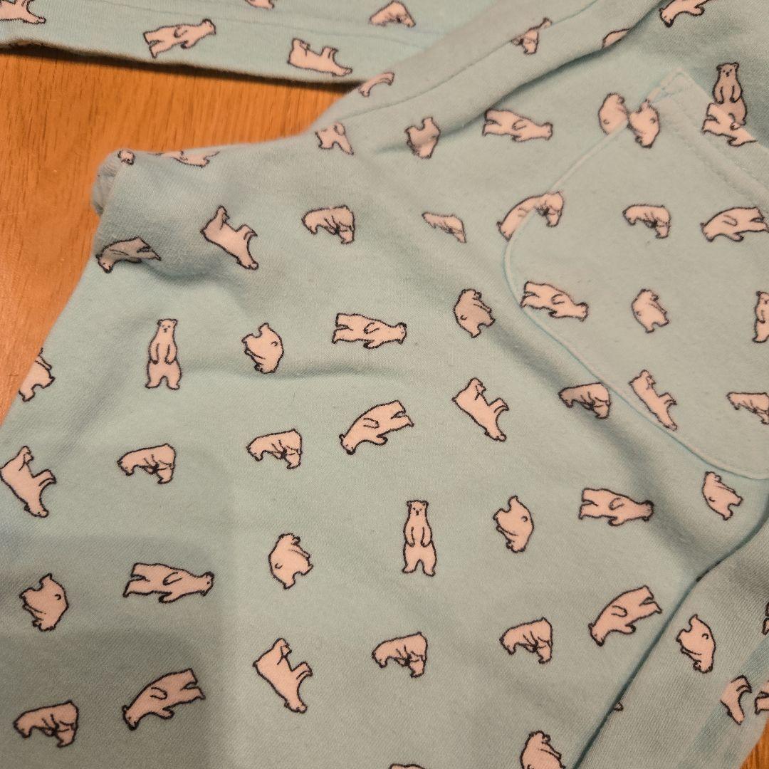 キッズフォーレ　パジャマ　しろくま　110cm