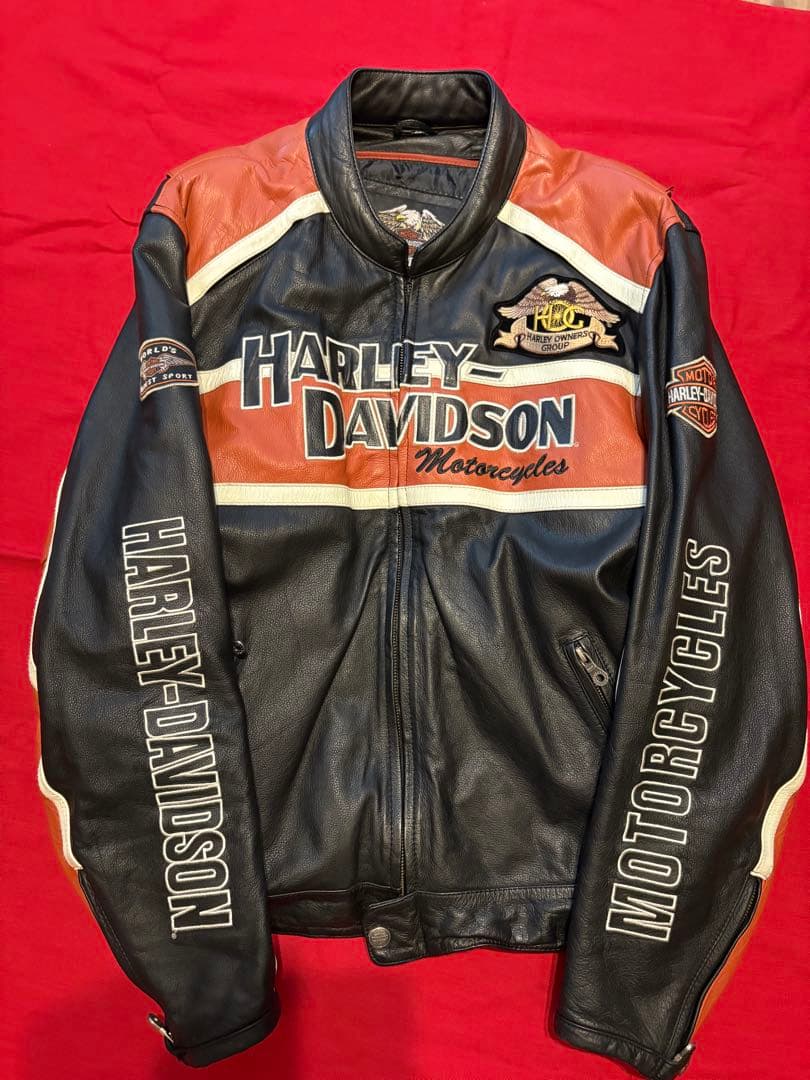 HARLEY DAVIDSON　ライダースジャケット　ライナー付　XL