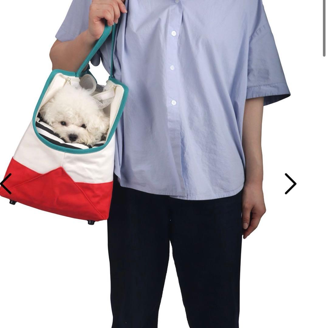 【新品】monchouchou Studio Bag ホワイト　犬用バッグ　韓国