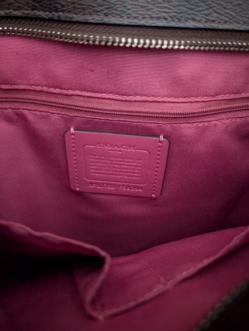 コーチ COACH トートバッグ ショルダーバッグ シグネチャー