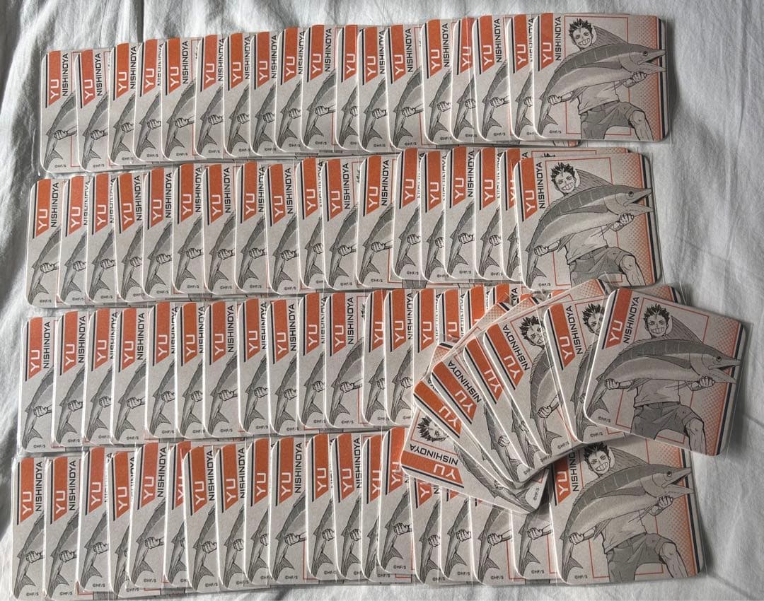 ハイキュー 西谷夕 アートコースター ジャンプフェスタ JF 138枚