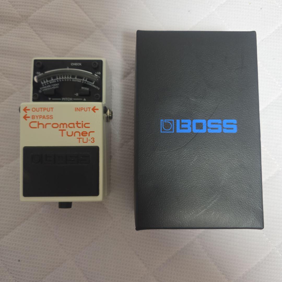 BOSS TU-3 クロマチックチューナー(電池付き)(箱付き)