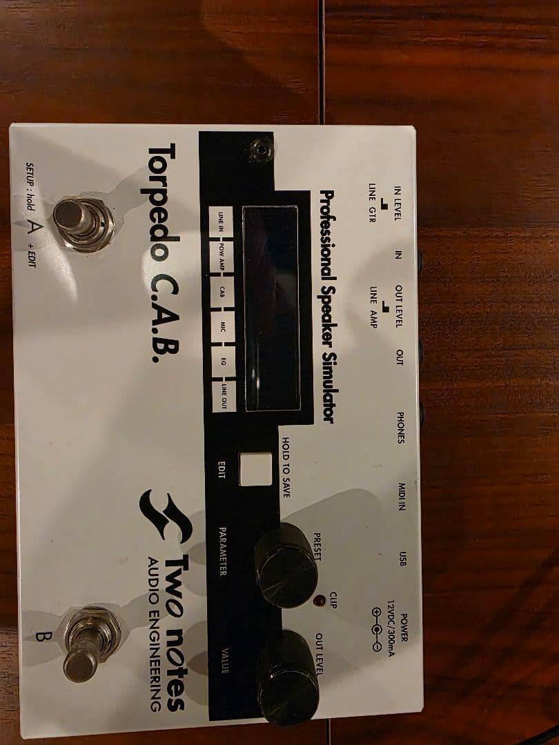 ギター Two Notes Torpedo C.A.B.