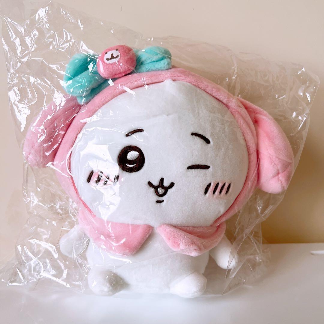 【ゆうゆう】ちいかわ　マイメロディー　ぬいぐるみ　S