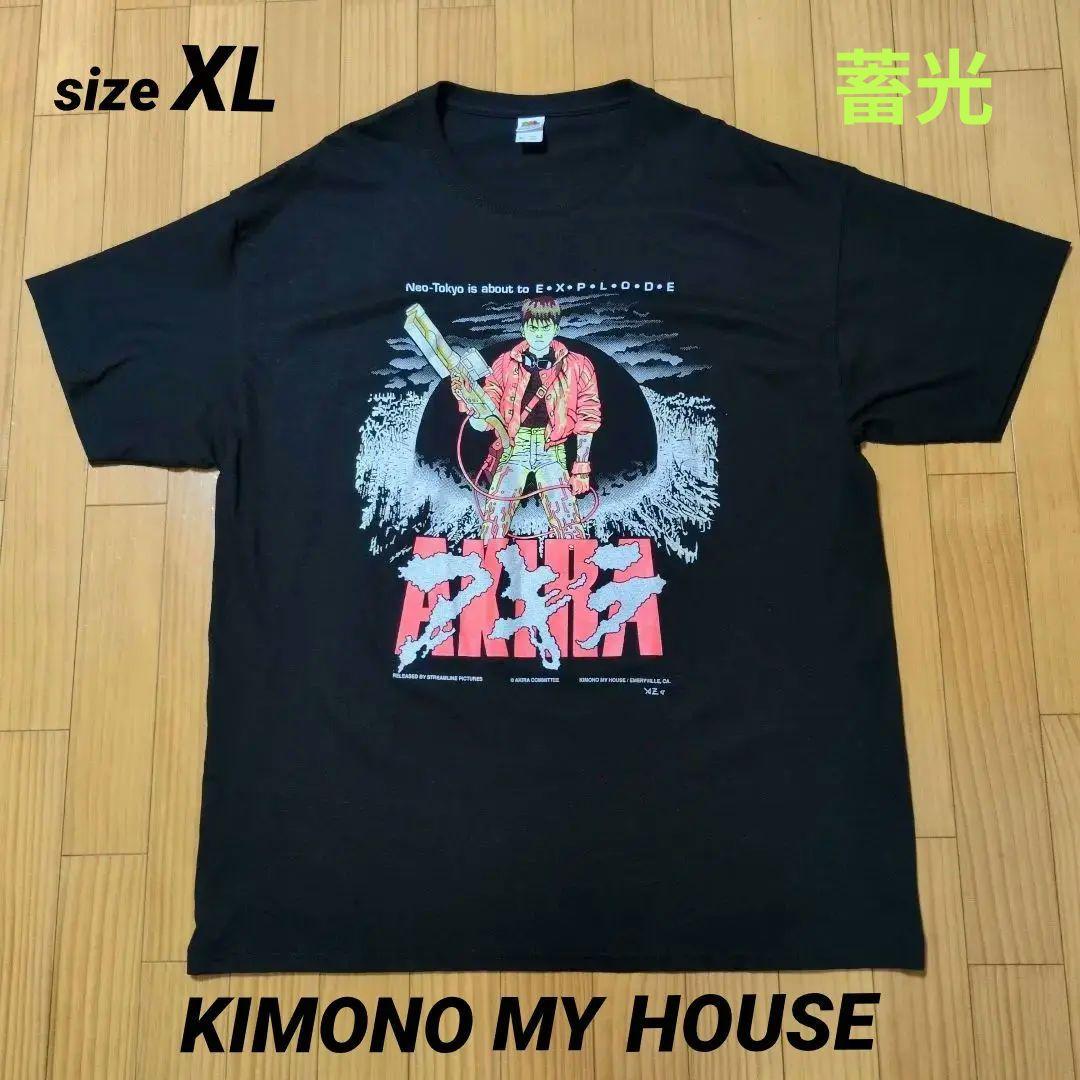 激レア！蓄光プリント アキラTシャツ　キモノマイハウス