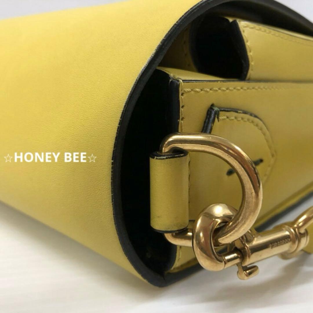 Burberryレザーショルダーバッグバーバリーサッチェルクロスボディバッグ