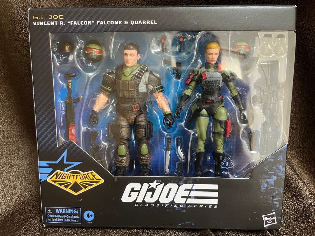 GIジョー クラシファイド シリーズ　ナイトフォース ファルコーネ＆クォレル