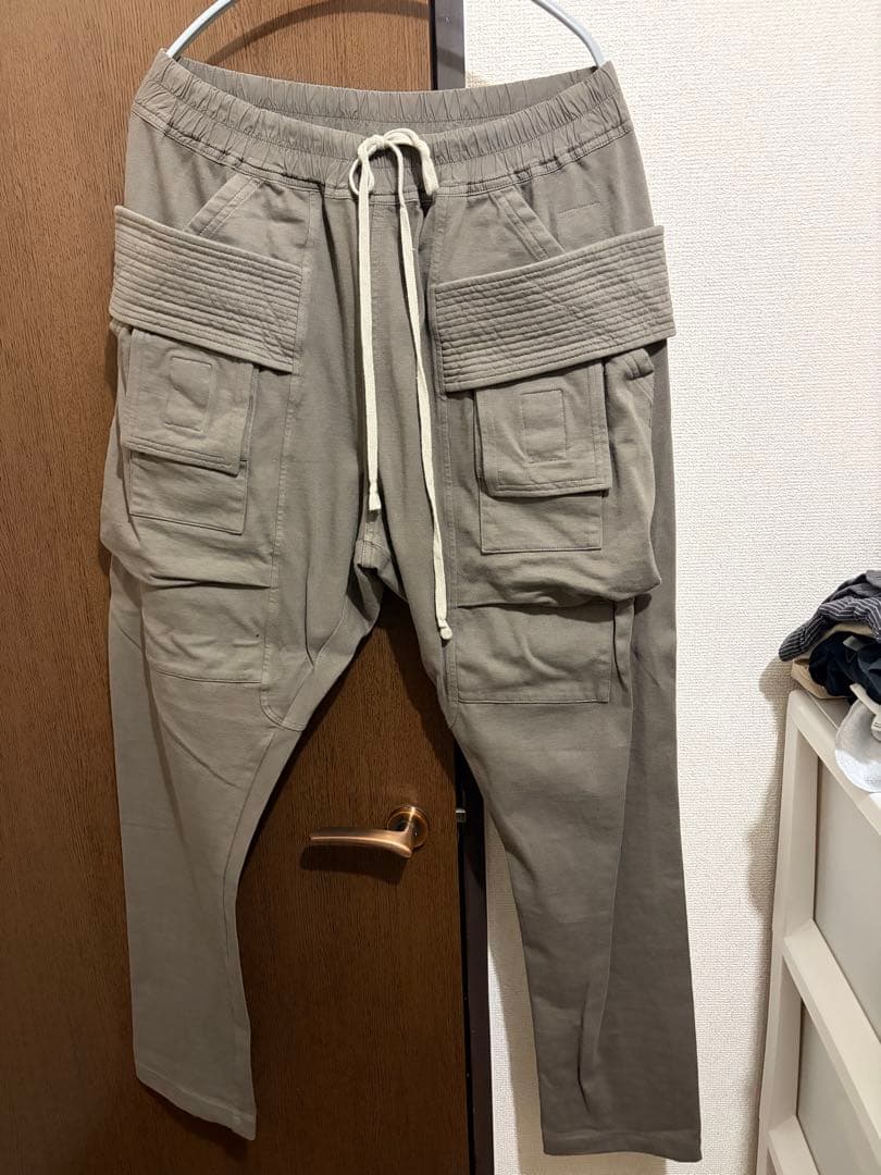 パンツ RickOwens Drkshdw CreatchCargoDrawstring