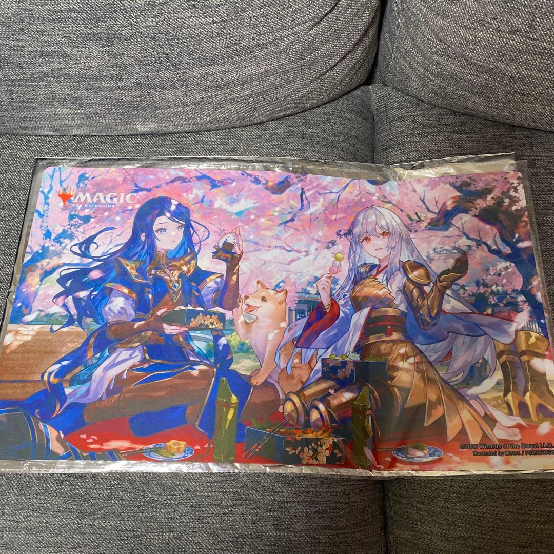 mtg 放浪皇のお花見キャンペーン　放浪皇&ナーセット　プレイマット