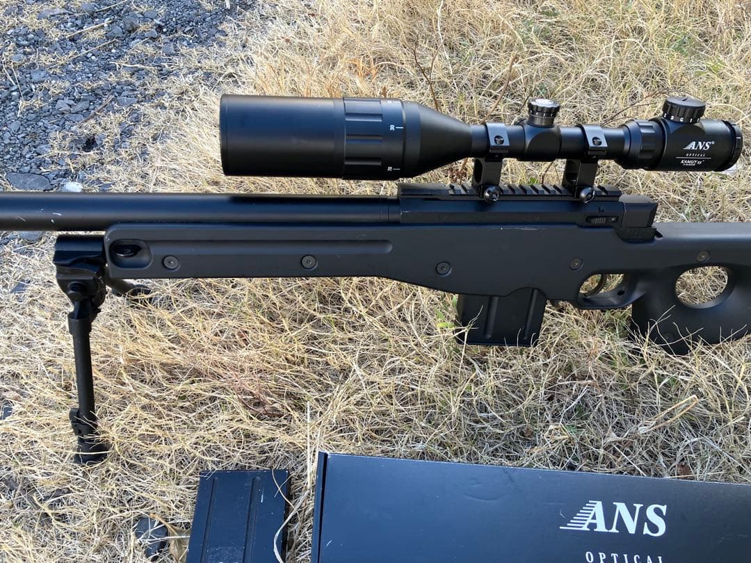 東京マルイ製　エアコッキングライフル　L96AWS BLACK 中古フルセット