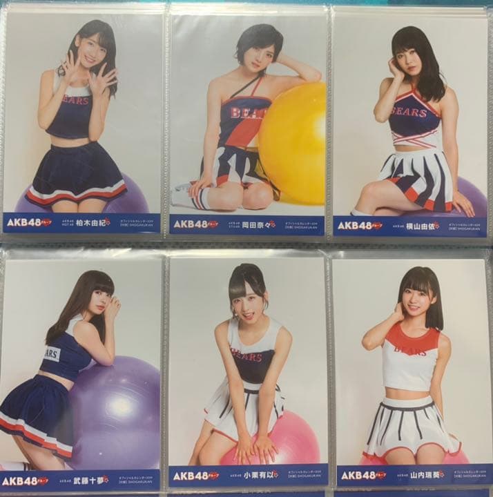 2014〜2019 コンプ　生写真　AKB48 グループ　オフィシャルカレンダー