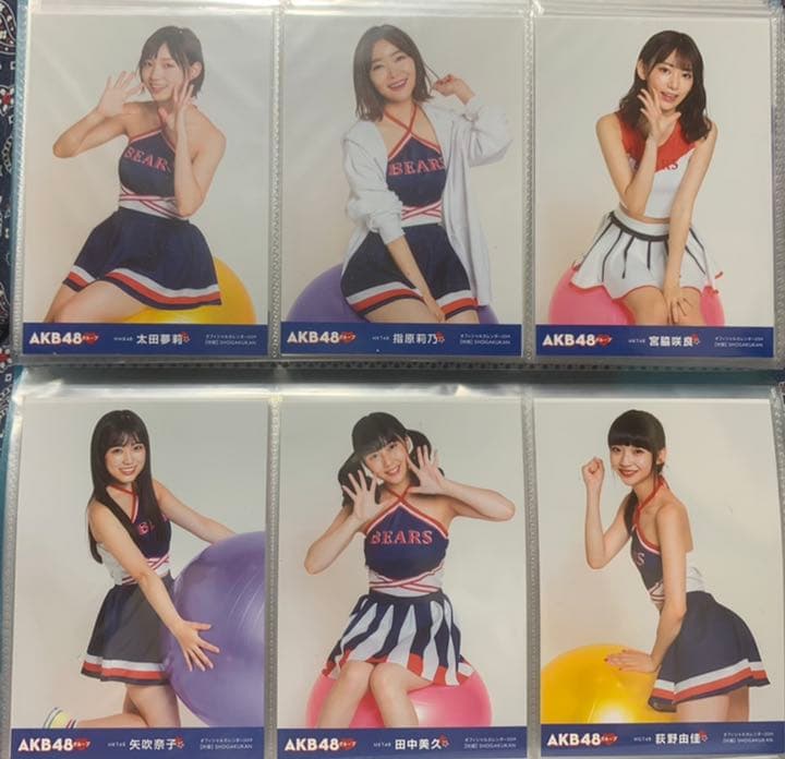 2014〜2019 コンプ　生写真　AKB48 グループ　オフィシャルカレンダー