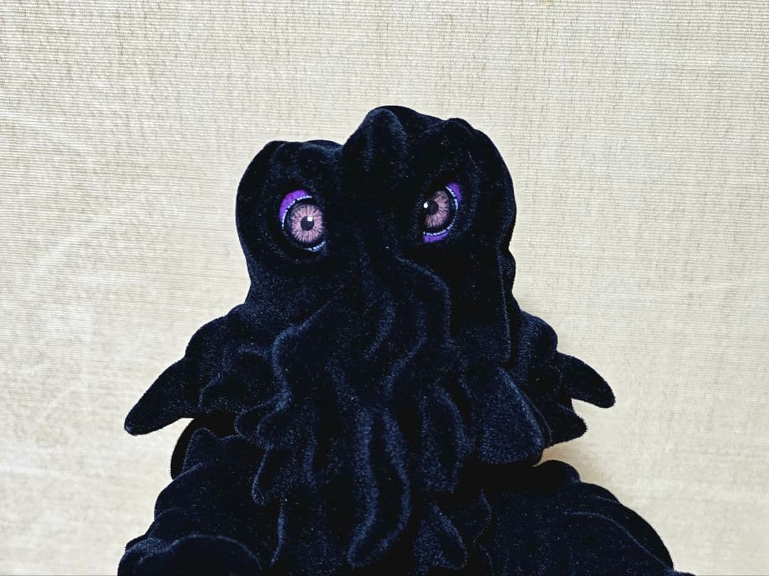 CCP DOARAT限定 ヘドラ上陸期 ブラック フロッキー加工 ソフビ