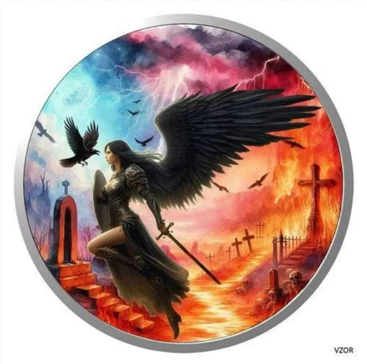 2025年ニウエ　神々の戦い　プルーフ銀貨　2枚セット