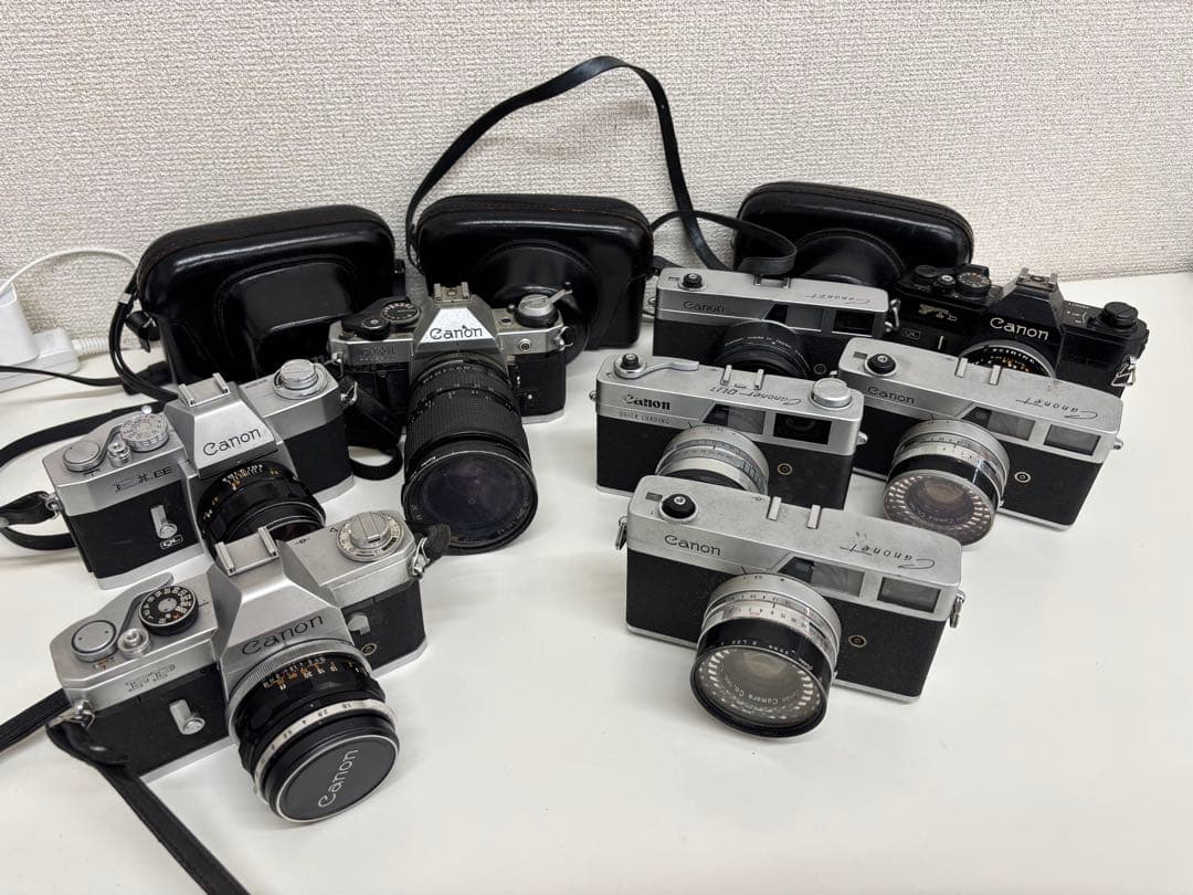 Canonフィルムカメラセット【動作未確認】