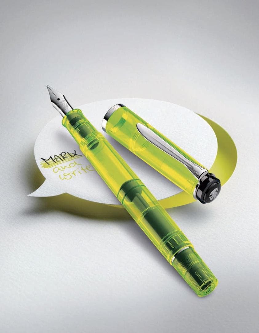 【Amami 新品文具】 Pelikan 特生 M205 DUO ネオン 万年筆