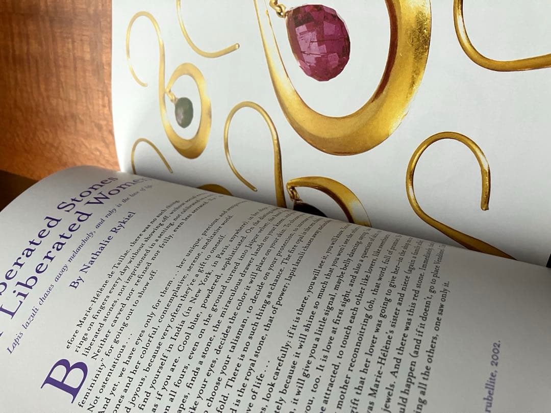 美品⭐︎GOLD AND GEMS マリーエレーヌ・ドゥ・タイヤック⭐︎洋書