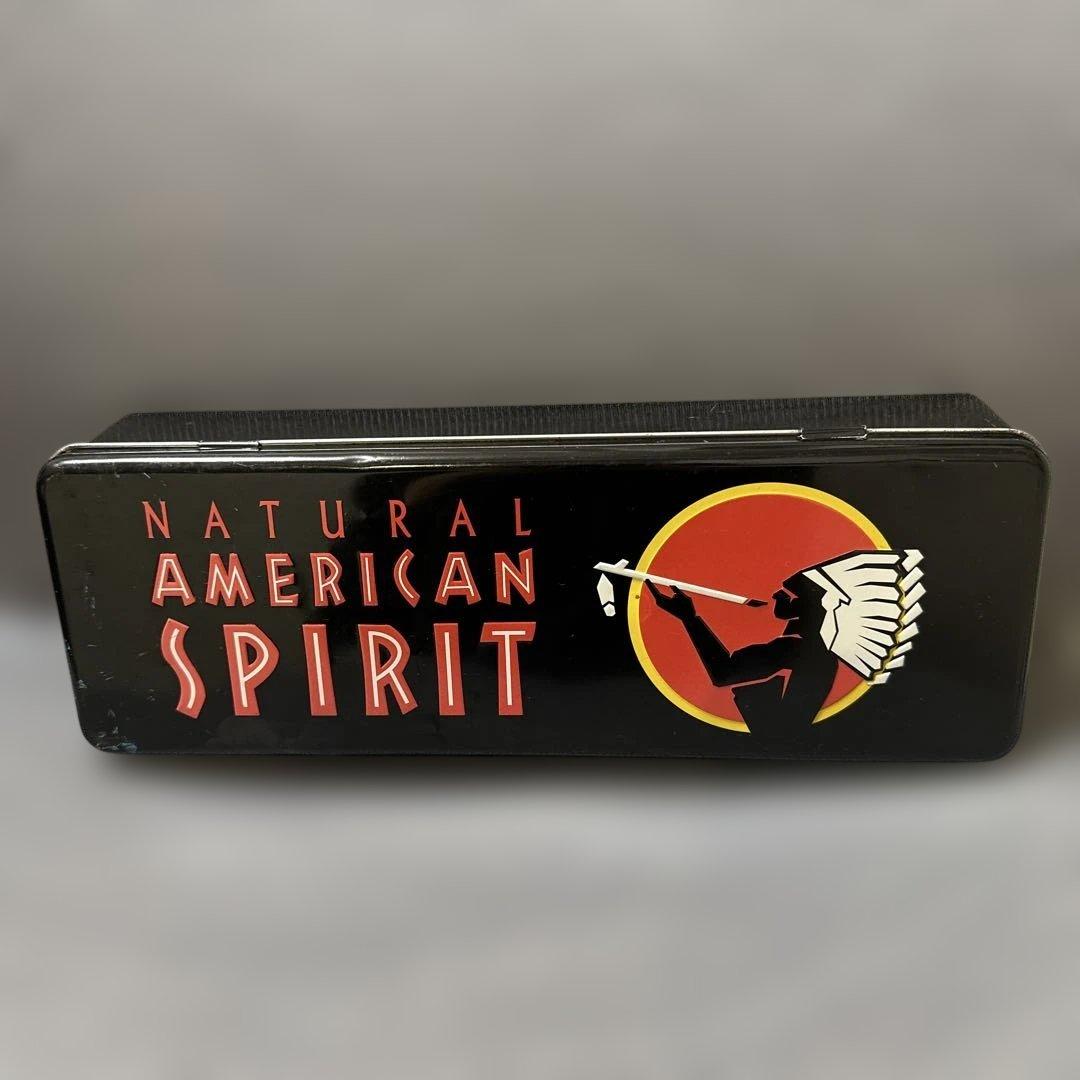 たばこNatural American spirit缶 ブリキ ケース タバコ
