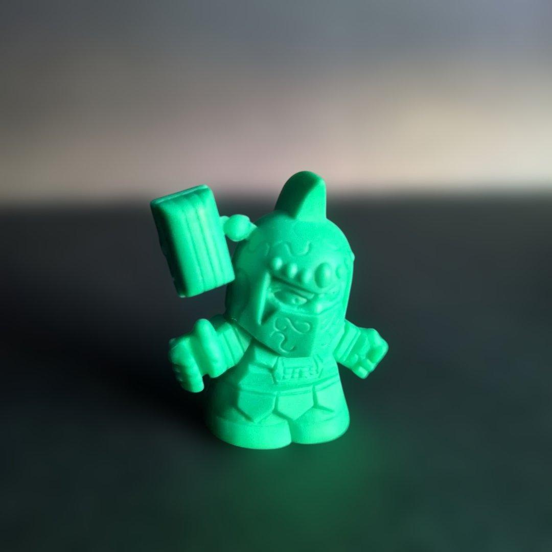 SDキン肉マン キン消し　サタンクロス　サムソン　ぱあと7 未切り　王位　レア