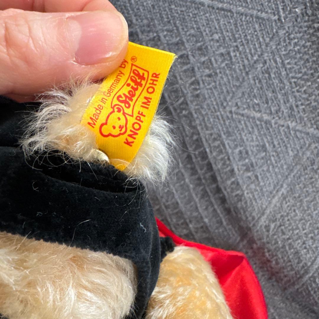 お値下げ　Steiff テディベア てんとう虫コスチューム