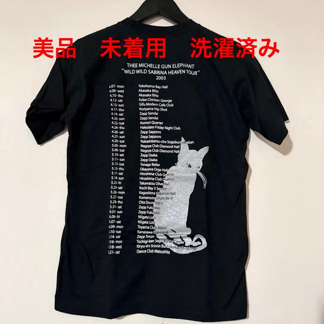 美品　ミッシェルガンエレファント　ツアーTシャツ　チバユウスケ　サブリナヘブン