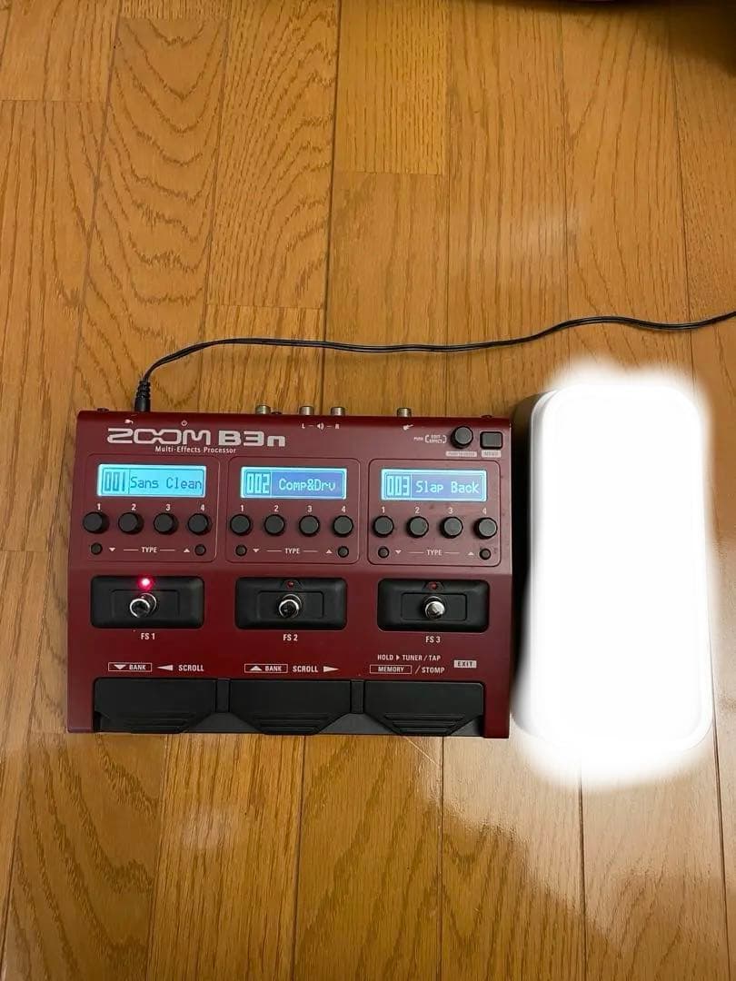ZOOM B3n マルチエフェクター + FP02M ペダル