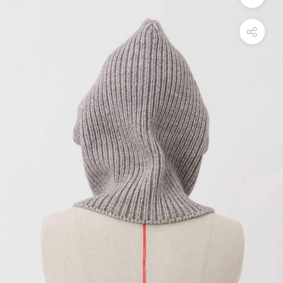 KIMHEKIM バラクラバ グレー ニット帽