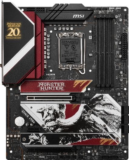 MSI モンスターハンター 20周年記念マザーボード