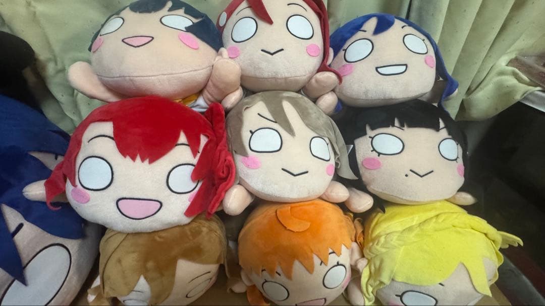 ラブライブ！サンシャイン!!メガジャンボ寝そべりぬいぐるみAqours 9体