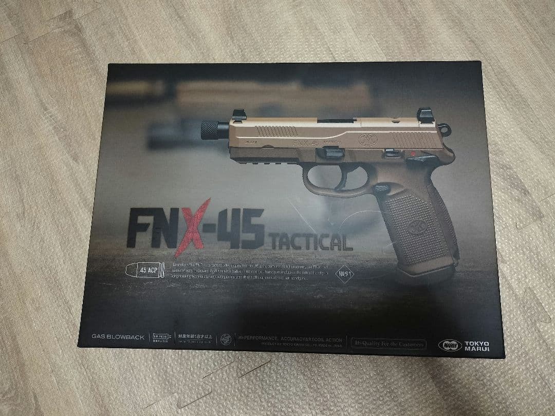 東京マルイ FNX-45 TACTICAL ガスブローバック他　欠品故障なし！！