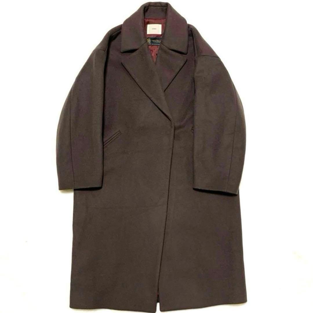 ✨美品✨IENA　オーバーチェスターコート　マンテコ　コクーン　38　9号